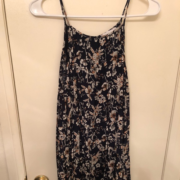 Floral print shoulder cut out long sleeve dress - Picture 1 of 3